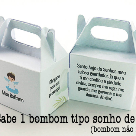 Maletinha batizado Meninho