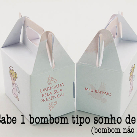 Caixa batizado Menina