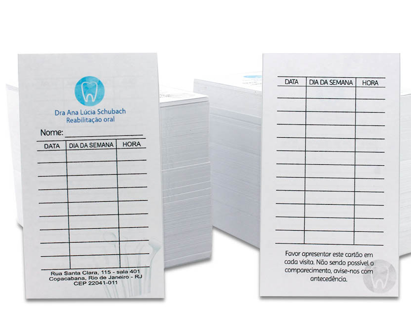 cartão dentista