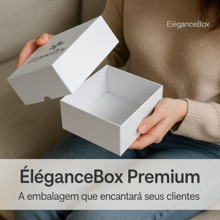 Caixa 15x15x8cm silk 1 cor